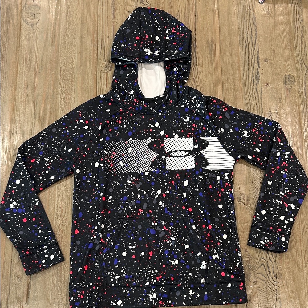 Under Armour Black Splatter Hoodie